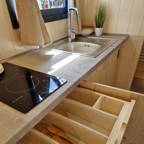 Tiny house 2 personnes - La TINY Bohème - 15 m²