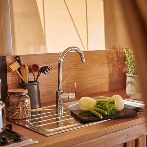 UNIEKE ACCOMMODATIE 4 personen - INSOLITE LODGE PRIVILÈGE met uitzicht - 26 m² - 2 kamers - met sanitair