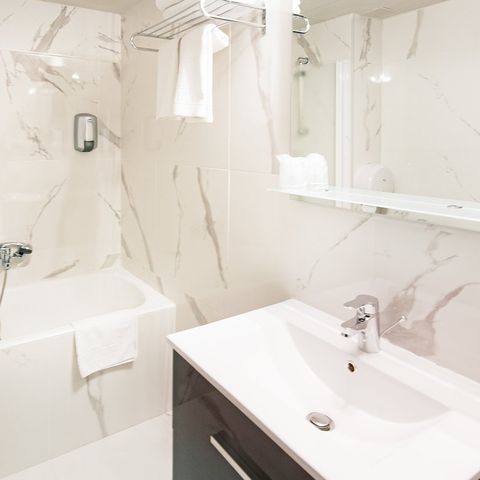 Slaapkamer 3 personen - Hotelkamer Mountainview