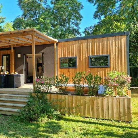 Mobilheim 8 Personen - Cottage Family PREMIUM Clim 6/8 pers 3 Schlafzimmer 2 Badezimmer