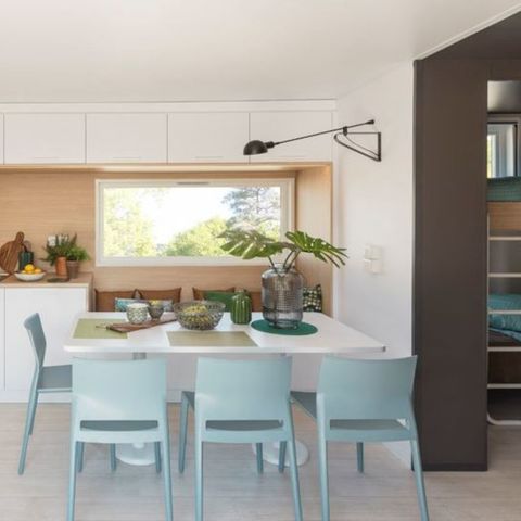 Mobilheim 8 Personen - Cottage Family PREMIUM Clim 6/8 pers 3 Schlafzimmer 2 Badezimmer