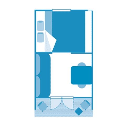 Chalet 2 persons - Chalet 2p 1bed