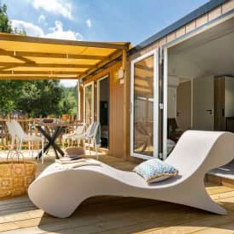 Mobile home 4 persons - Cottage Cocoon 4p 2ch 2SdB air conditioning Premium