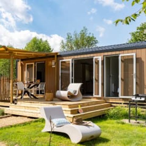 Mobile home 4 persons - Cottage Cocoon 4p 2ch 2SdB air conditioning Premium
