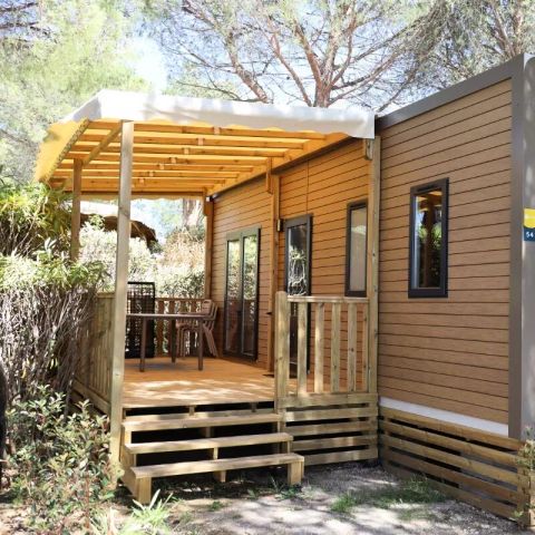 Stacaravan 6 personen - Mobile-Home Riviera 4 Kamers 6 Personen Airconditioning