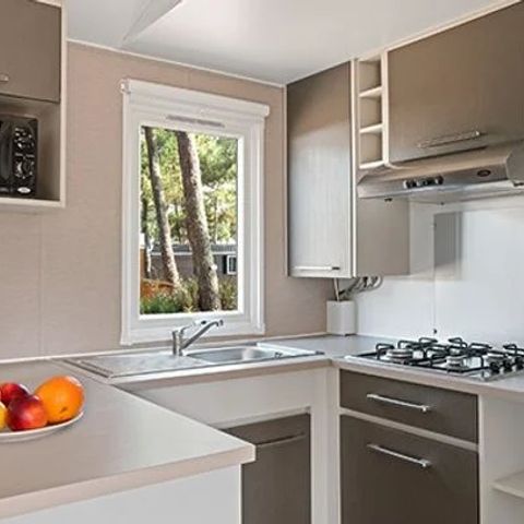 MOBILHOME 6 personas - Confort | 3 Dormitorios | 6 Pers. | Terraza elevada | Aire acondicionado