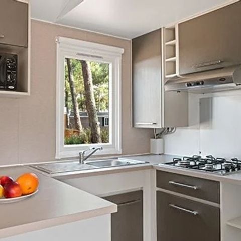 MOBILHOME 6 personnes - Comfort | 3 Ch. | 6 Pers. | Terrasse surélevée | Clim.