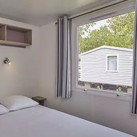 MOBILHOME 6 personas - Confort | 2 Dormitorios | 4/6 Pers | Terraza elevada | Aire acondicionado