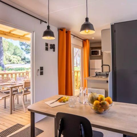 MOBILHOME 6 personnes - Riviera 4 Pièces 6 Personnes Climatisé + TV