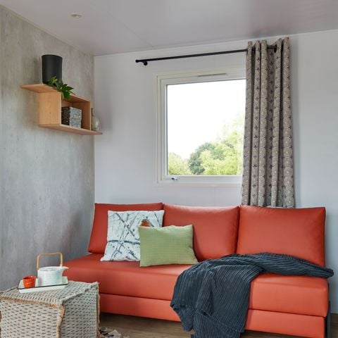 MOBILHOME 4 personnes - Cottage Opale  Vacances - 2 Chambres -  27m2 - Terrasse en bois