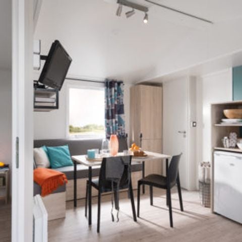 BUNGALOW 5 personnes - Cottage Opale  Vacances 2 Chambres  27m2 - Terrasse en bois