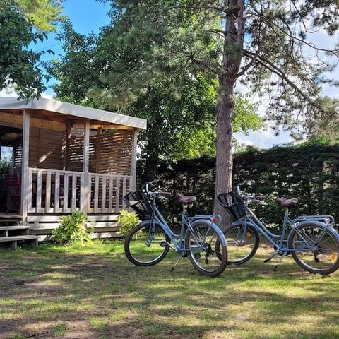 Mobile home 4 persons - Cottage Opale Lounge - 2 Bedrooms - 30 m2- Semi-covered terrace
