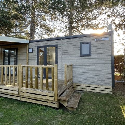 MOBILHOME 4 personnes - Cottage Opale Lounge -  2 Chambres -  30 m2- Terrasse semi-couverte