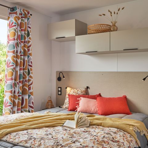 Mobile home 4 persons - Cottage Opale Océan - 2 Bedrooms - 2 Bathrooms - 34m2 Semi-covered terrace