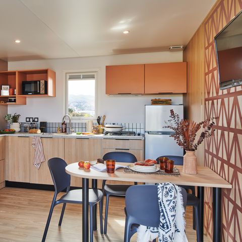 Mobile home 4 persons - Cottage Opale Océan - 2 Bedrooms - 2 Bathrooms - 34m2 Semi-covered terrace