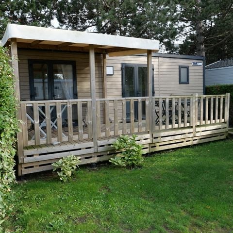 Mobile home 6 persons - Cottage Family - 3 Bedrooms - 34m² Covered terrace