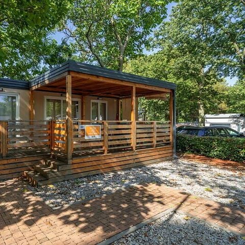 MOBILE HOME 6 people - Mobile-home | Comfort | 2 Bedrooms | 4/6 Pers | Raised terrace | 2 bathrooms | Air conditioning | TV