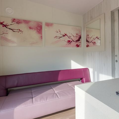 BUNGALOW 2 personnes - Comfort | 1 Ch. | 2 Pers. | Terrasse surélevée | Clim. | TV