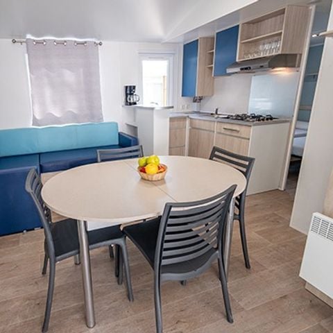 Mobile home 2 persons - Mobile-home | Comfort | 1 Ch. | 2 Pers. | Raised terrace | Without bathroom