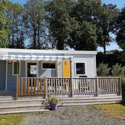 BUNGALOW 6 personnes - CONFORT 31m² - 3 chambres avec terrasse couverte