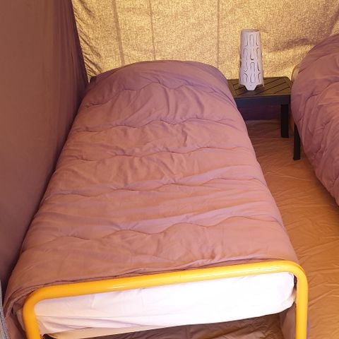 Bungalow 4 Personen - Bungalow EVASION toilé STANDARD 16M² / 2 Zimmer - Terrasse 8m² (ohne Sanitäranlagen)