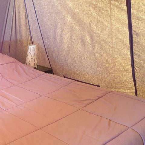 BUNGALOW 4 personnes - Bungalow  EVASION toilé STANDARD 16M² / 2 chambres - Terrasse 8m² (sans sanitaires)