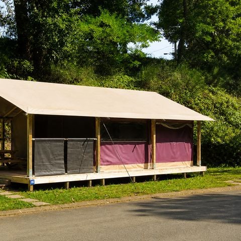 TENTE 5 personnes - Freeflower STANDARD 37m² - 2 chambres dont terrasse couverte 13 m² / sans sanitaires