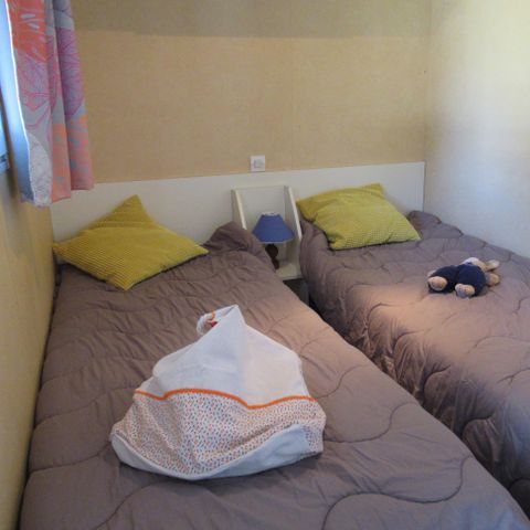 Stacaravan 4 personen - Stacaravan STANDARD 25m² - 2 kamers + geïntegreerd terras