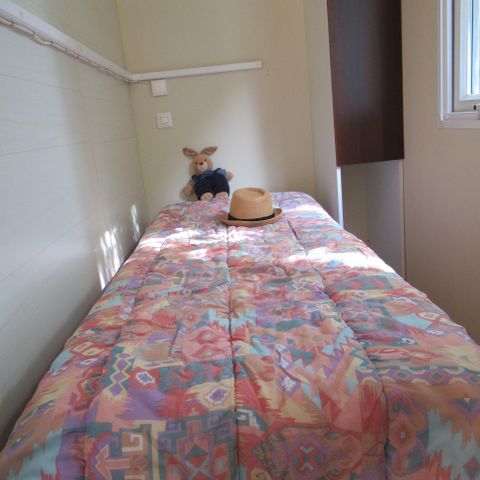 MOBILHOME 3 personnes - CONFORT 27m² 2 chambres - terrasse intégrée couverte et lave-vaisselle