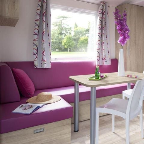 Mobilhome 8 personnes - Mobil-home CONFORT 33m² -3 chambres avec terrasse couverte