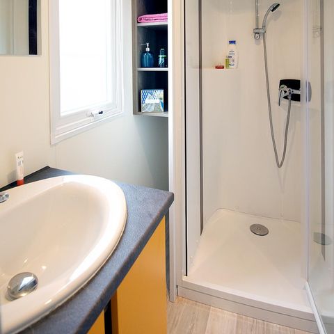 BUNGALOW 4 personnes - PREMIUM 29m² - 2 chambres + terrasse couverte + lave-vaisselle