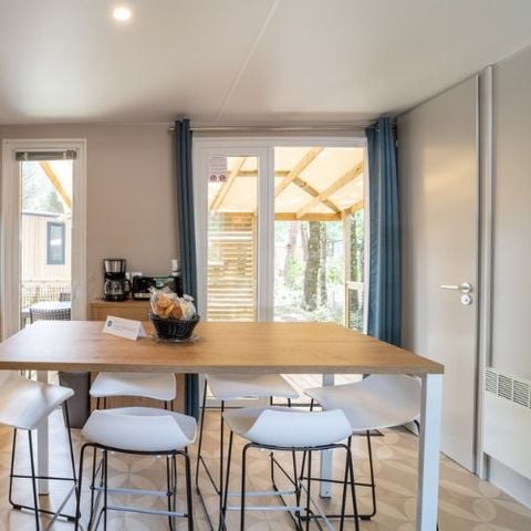 Stacaravan 6 personen - Cottage Violette 6 pers 3 slaapkamers 1 badkamer ****