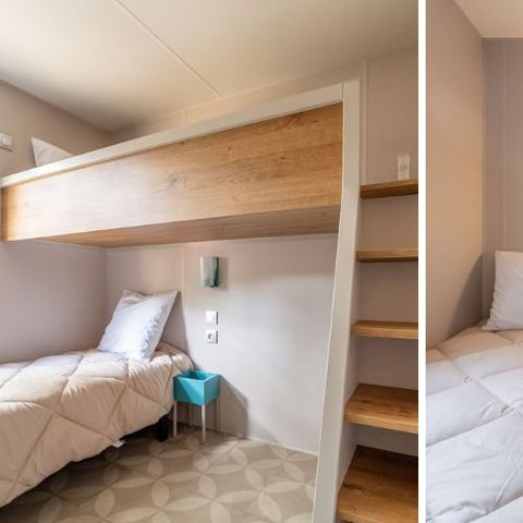 Stacaravan 6 personen - Cottage Violette 6 pers 3 slaapkamers 1 badkamer ****