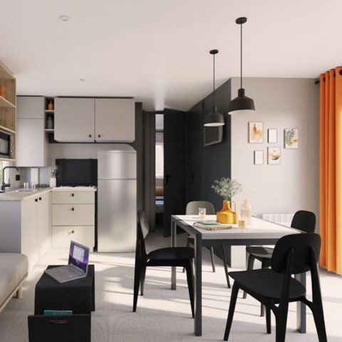 MOBILE HOME 8 people - Cottage Rosa 8 pers 4 Bedrooms 2 Bathrooms ****