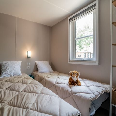 Stacaravan 6 personen - Cottage Hortense 6 pers 3 slaapkamers 2 badkamers ****