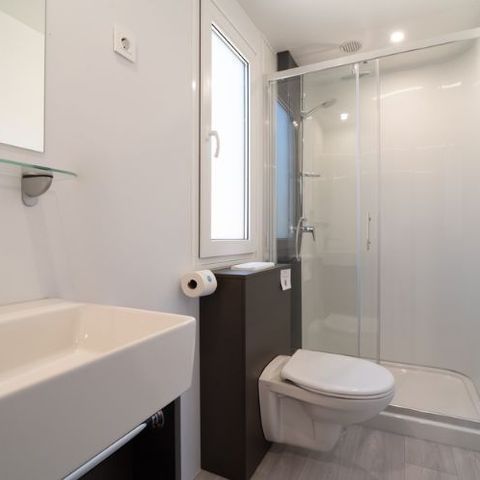 Stacaravan 4 personen - Cottage Orchidée 4 pers 2 slaapkamers 2 badkamers *****