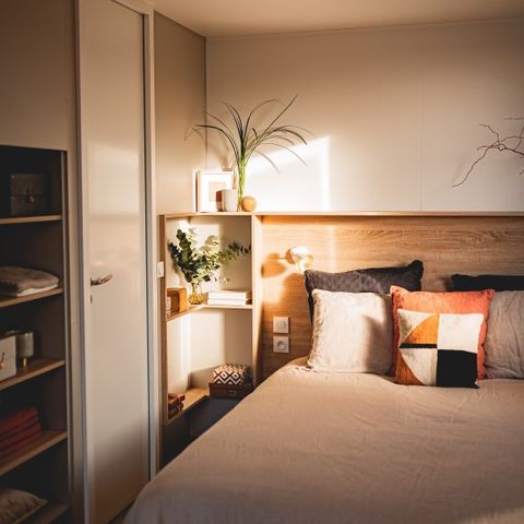 Mobilheim 4 personen - Cottage Tulipe 4 pers 2 Schlafz. 2 Bäder Premium