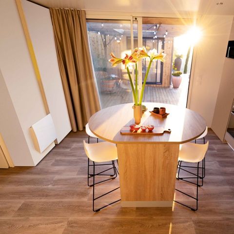 Mobilheim 4 personen - Cottage Tulipe 4 pers 2 Schlafz. 2 Bäder Premium