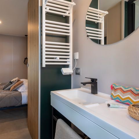 Stacaravan 4 personen - Cottage Select TV LV Wifi Plancha - 2 slaapkamers en 2 badkamers - 4 pers