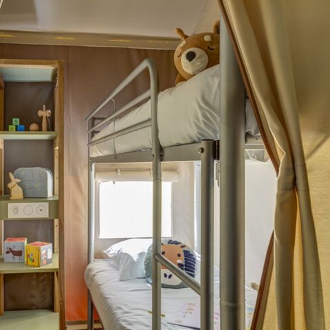 TENT 6 people - Lodge Camélia 6 p 3 Ch 1 Sdb *** tent