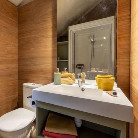 TENTE 4 personnes - Tente Lodge Clématite 4 pers 2 Ch 1 Sdb ***