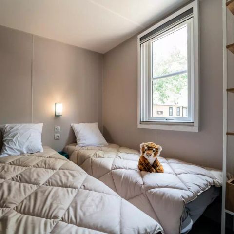 Stacaravan 6 personen - Cottage Hortense 4 kamers 6 personen + TV