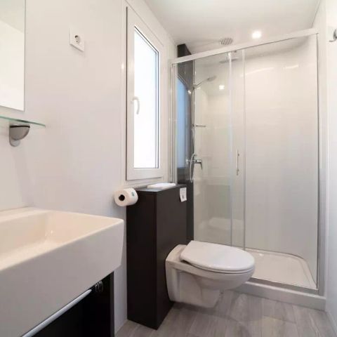 Stacaravan 4 personen - Cottage Orchidée 3 Kamers 4 Personen Airconditioning + TV 2bad ****