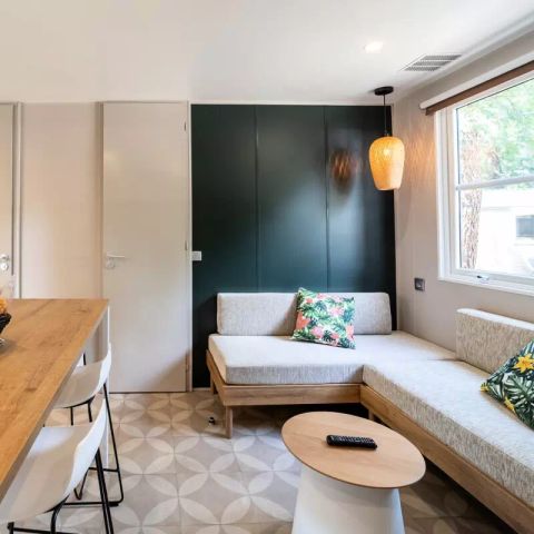 Stacaravan 6 personen - Cottage Violette 4 Kamers voor 6 personen + TV **** (in het Frans)