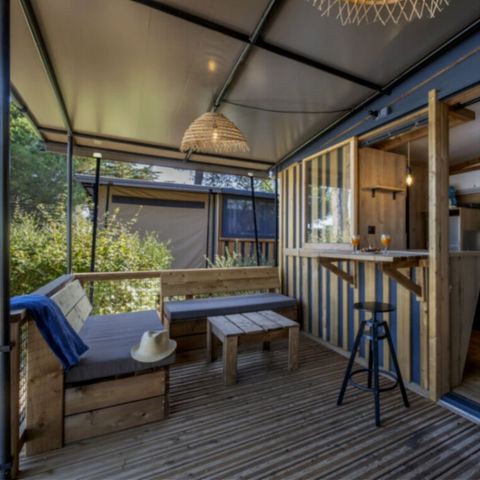 AUßERGEWÖHNLICHE UNTERKUNFT 5 Personen - Tiny Lodge 2 ch 5 Personen