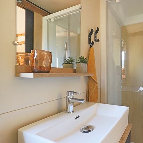 UNIEKE ACCOMMODATIE 5 personen - Tiny Logde 2bed 5p met boszicht