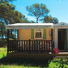 MOBILHOME 6 personnes - 3 Pièces Climatisé + TV pour 4/6 personnes