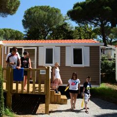 MOBILHOME 6 personnes - Luxe 4 Pièces Climatisé + TV