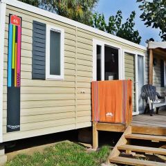 MOBILHOME 8 personnes - Cottage Grand Confort Tamaris 4 Pièces Climatisé + TV