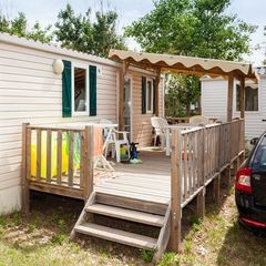 MOBILHOME 6 personnes - Classic Clim. | Terrasse rez-de-jardin